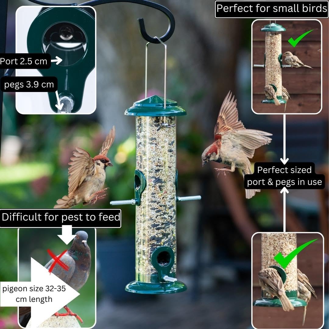 PROVIDE Easy Clean Bird Seed Feeder, bird feeders for small birds,